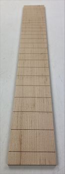 Fretboard US Maple, "Caramel",  648mm x 24 frets